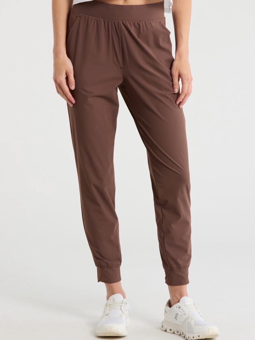 NWT 90 Degree by Reflex Women's Brown Jogger Pants.